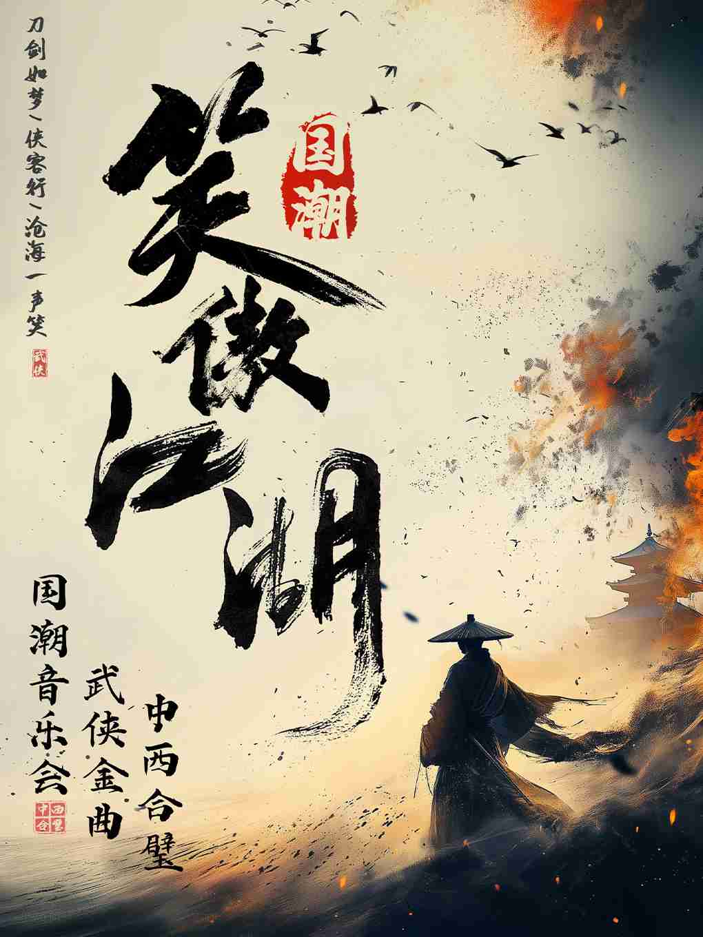 《笑傲江湖》经典武侠金曲·民乐新国潮音乐会（时间+地点+购票+演出亮点）