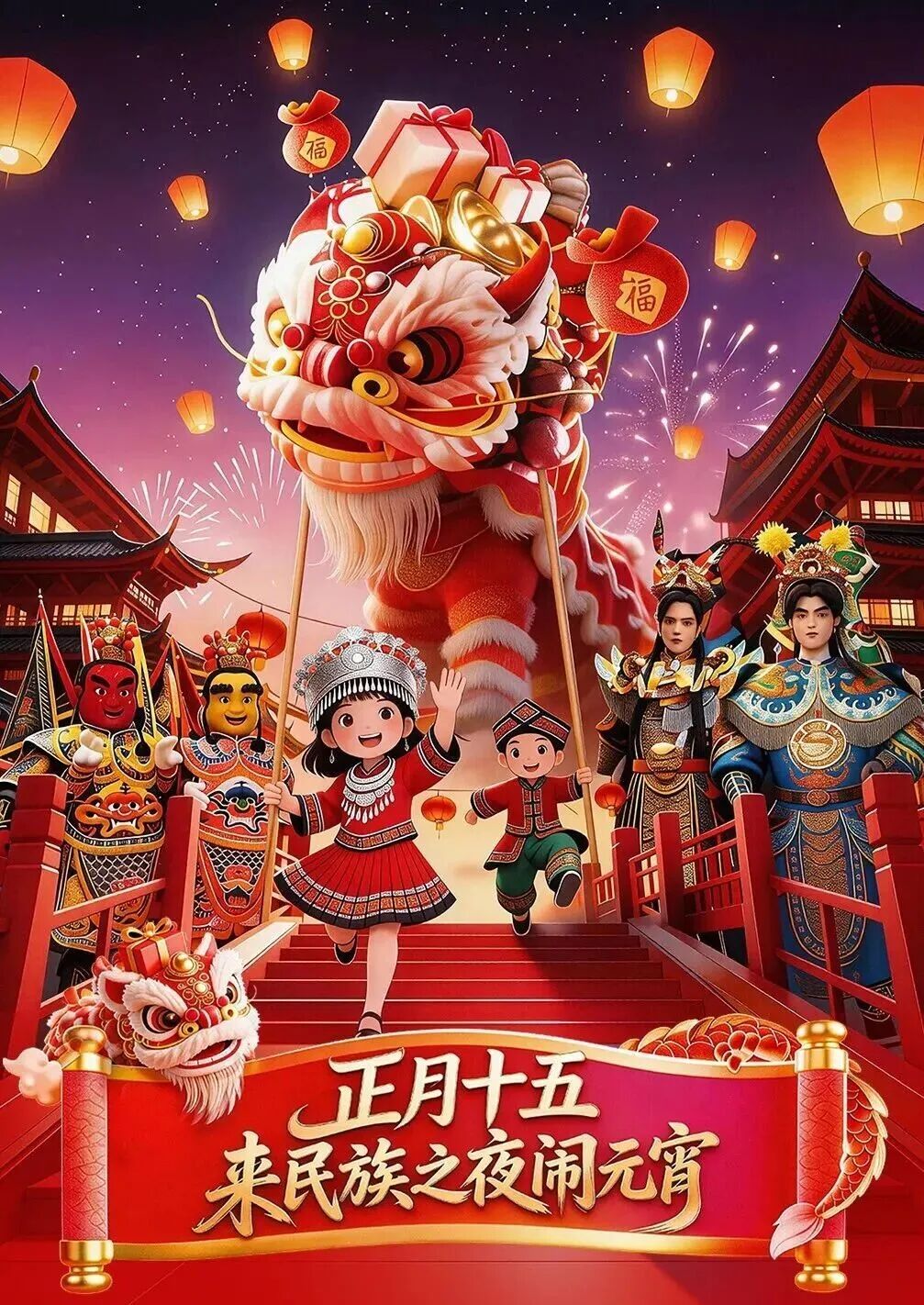 正月十五闹元宵！北京民族之夜一站式解锁逛吃玩，游玩攻略速藏